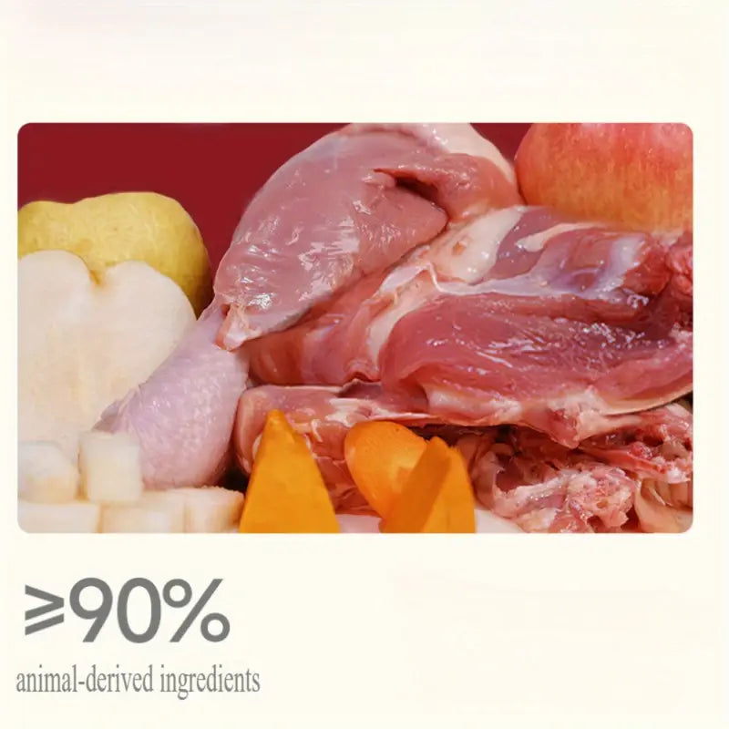 1pc Maifudi dog food duck meat snow pear freeze-dried double mixed food full price adult dog food 2kg tear stain relief for all dogs
