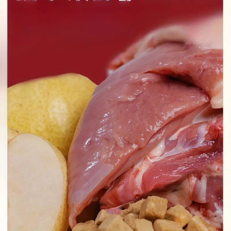 1pc Maifudi dog food duck meat snow pear freeze-dried double mixed food full price adult dog food 2kg tear stain relief for all dogs