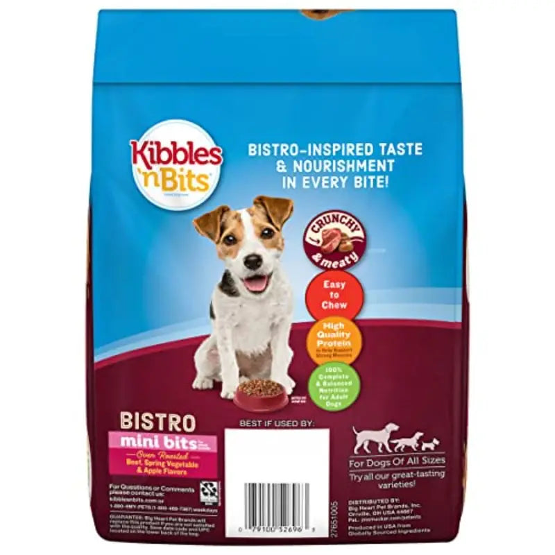 Small Breed Mini Bits Dry Dog Food 3.5 Lb Pack Of 4